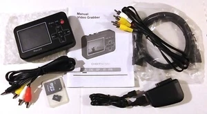 DIGITNOW! BR120 BLACK PLUG & PLLA FULL MEDIA RECORDER CONVERTITORE VIDEO A DIGITALE - Foto 1 di 5