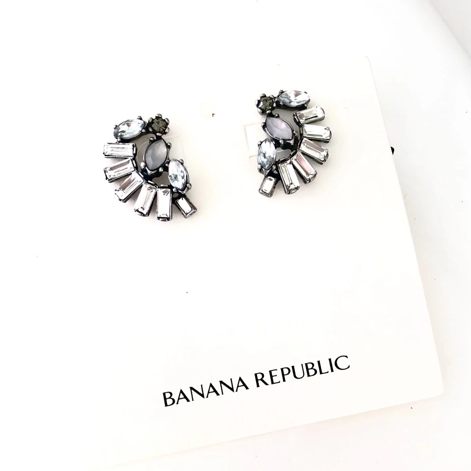Aretes para mujer Banana Republic ópalo decorativo cristal baguette nuevos con etiquetas 38 Foto 1 de 4