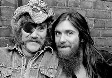 Ray Sawyer And Dennis Lecorriere From Dr Hook Old Music Photo