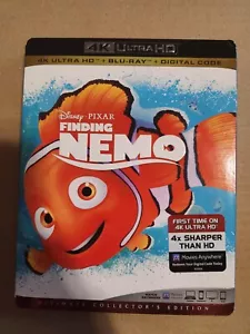 Finding Nemo 4K(Ultra HD, Blu-ray, Digital, 2003) UHD HDR NEW SEALED! - Imagen 1 de 2