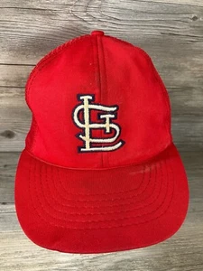 VINTAGE ANNCO St Louis Cardinals MLB Snapback Hat Mesh Trucker Style Baseball - Picture 1 of 9
