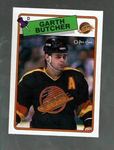 1988-89. OPC. Garth Butcher #202. NM+. Nice centering - Picture 1 of 2