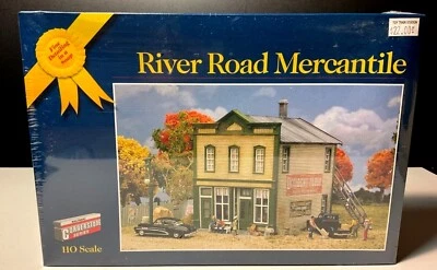 Walthers 933-3600 HO Scale River Road Mercantile Kit New Factory Sealed  - Image 1 of 4