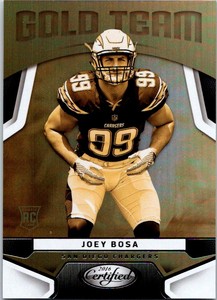 2016 Panini Certified Gold Team Joey Bosa Rookie San Diego Chargers #11