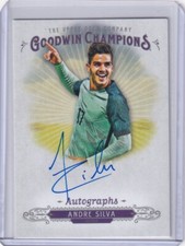 2018 UPPER DECK GOODWIN CHAMPIONS AUTOGRAPHS SOCCER AUTO ANDRE SILVA