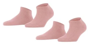 Falke Womens Happy 2-Pack Sneaker Socks - Pink - Picture 1 of 5
