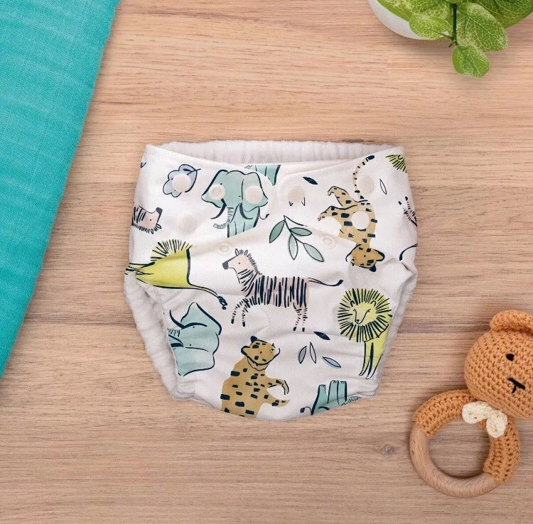 3 Pack- Pampers Pure Protection Hybrid Diaper Reusable Cover One Size Fits Most