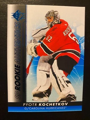 Pyotr KOCHETKOV 2022-23 SP Rookie Authentics Blue #127 Carolina Hurricanes - Image 1 of 2