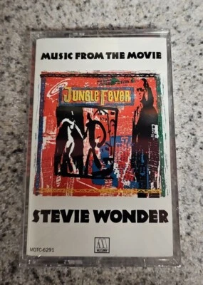 Stevie Wonder - Music from the Movie Jungle Fever Cassette SEALED  - Image 1 of 4