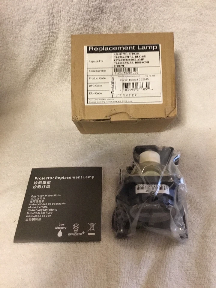 LÁMPARA HITACHI DT-00841 DT00841 PARA MODELOS CPX200/300/400 RBB-009H  Foto 1 de 4