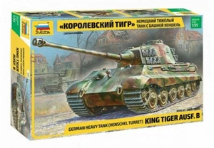 German Heavy Tank King Tiger Ausf. B Henschel Turret	3601 ZVEZDA 1:35 New! - Picture 1 of 1