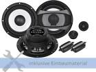 Crunch GTi6.2E Speakers 400W 165mm 2-Way Compo for Audi A6 Avant C5/4B