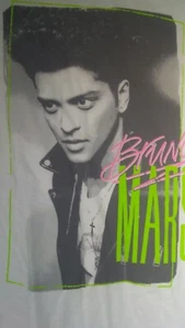 BRUNO MARS Photographic concert tour shirt Size M / Medium Youth T-shirt NWOT - Picture 1 of 3