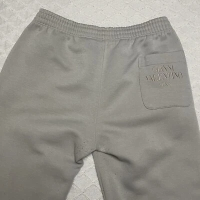 Pantalones deportivos vintage GV Gianni Valentino Italia para hombre talla L verde claro/gris Foto 1 de 4