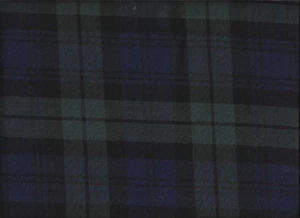 SCOTTISH TARTAN PLAID .HALF YARD.52 INCH WIDTH. - Picture 1 of 2