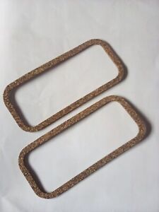 MG MGB, MGB GT, Midget Pair of Tappet Cover Gaskets, Cork Type, 12A1139 x 2