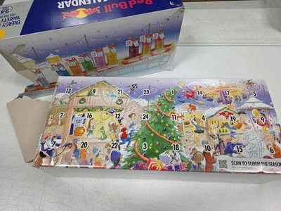 NEW Red Bull Advent Calendar 2025 Christmas Pack BOX DAMAGE--SEE DESCRIPTION - Image 1 of 4