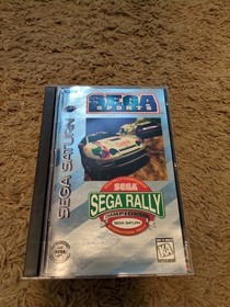 Sega Rally Championship Sega Saturn Complete In Box CIB Card Foam Clean