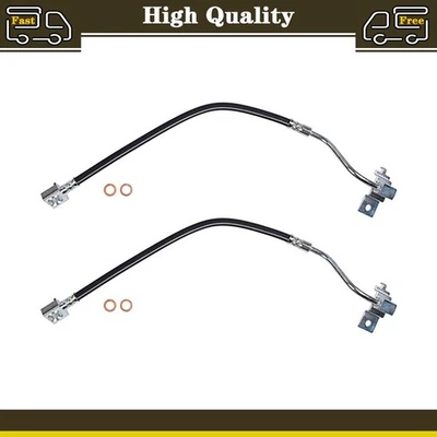 2 líneas de freno de manguera de freno trasero para Jaguar tipo S 4,0 L 3,0 L Foto 1 de 4