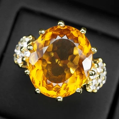 ANILLOS ORO AMARILLO TURMALINA OVALADOS 16,10 QUILATES PLATA ESTERLINA 925 HECHOS A MANO 24 KG ORO Foto 1 de 4