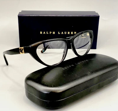 Ralph Lauren RL6188 5001 Anteojos Mujer 55-15-140 Marco Negro 100% Auténticos Foto 1 de 4