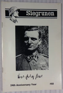 Siegrunen Vol. XI No. 6 Whole Number 68 Winter 2000 Landwehr Waffen SS VG! - Picture 1 of 4