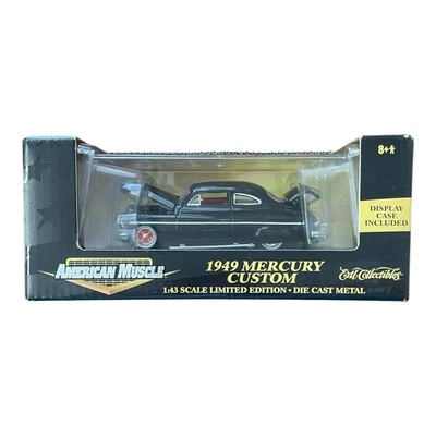 1949 Mercury Custom Black Ertl American Muscle 1:43 Scale Die Cast - Image 1 of 4