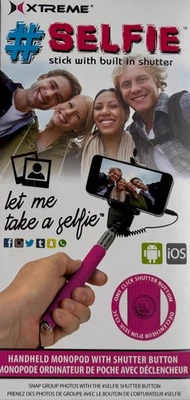 Palo para selfies Xtreme con botón de obturador incorporado (descontinuado) Foto 1 de 3