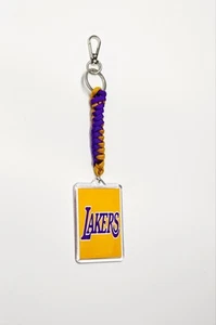 Los Angeles Lakers Keychain Souvenir Backpack Accessory Basketball NBA - Picture 1 of 2