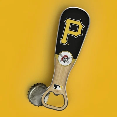 MLB Pittsburgh Pirates Party Starter Bottle Opener with Magnetic Back Official - Image 1 of 4
