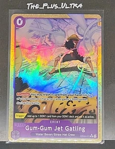 Gum-Gum Jet Gatling (Alternate Art) OP03-072 Premium Booster -The Best- Vol. 2 - Picture 1 of 6