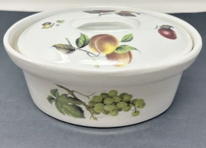 Cordon Blue BIA Fruit Design Covered Casserole Dish With Lid 9.5"x 7.25" G - Picture 1 of 11