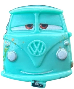 Disney Pixar Fillmore Volkswagen VW AG Love Bus Hippie Van Plastic 3 Inch Toy - Picture 1 of 6