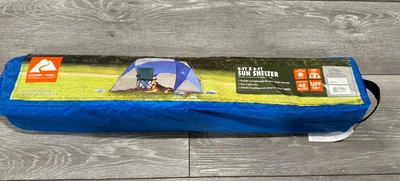 OZARK TRAIL 8 PIES X 6 PIES REFUGIO SOLAR PORTÁTIL CON PROTECCIÓN UV Y BOLSAS DE ARENA * Foto 1 de 3