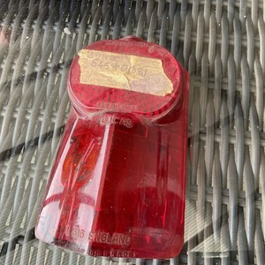 Lucas Tail stop light lens for the Austin A40 Farina, Wolseley 1500, Riley 1.5 - Picture 1 of 6