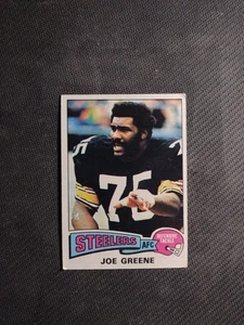 1975 Topps # 425 Joe Greene Pittsburgh Steelers HOF keine Knicke. - Bild 1 von 2