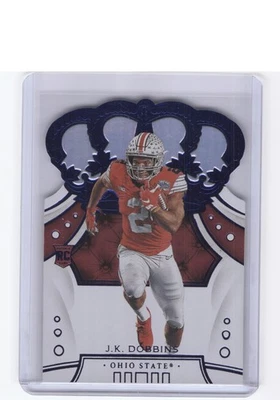 2020 Panini Chronicles Draft Picks #32 J.K. Dobbins Crown Royale Draft Picks - Image 1 of 2