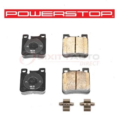 PowerStop Rear Disc Brake Pad & Hardware Kit for 1997 Mercedes-Benz E420 - cw - Imagem 1 de 4