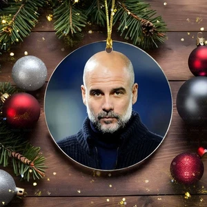 Pep Guardiola Christmas Ornament - Celebrity Ornament Gifts for Fans - Picture 1 of 5