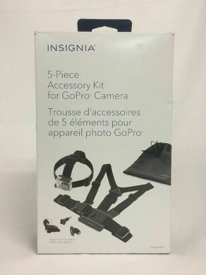 Insignia 5-Piece Accessory Kit for GoPro (NS-DGPK05-C) - Image 1 of 1