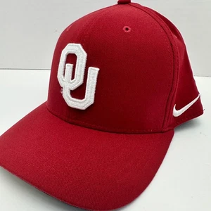 Oklahoma Sooners OU Mütze purpurrot Nike Dri-Fit Classic99 OSFM Fitted Cap Gr. M - Bild 1 von 9