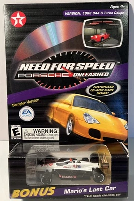 Mario Andretti #6 Texaco Need for Speed 2001 Indy Car 1:64 Action (B12) - Image 1 of 3