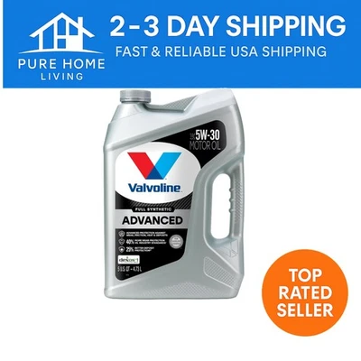 5 QT Advanced Full Synthetic 5W-30 Oil - 24X Engine Protection for All Vehicles - Image 1 of 4