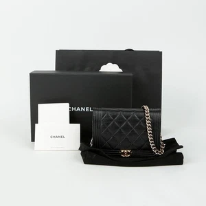 CHANEL Skin Boy Mini WOC Shoulder Crossbody Bag AP2464 139455444 - Picture 1 of 13