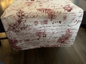 Pottery Barn Französisch Land Postkarte Druck Baumwolle Tischläufer Größe 108" x 18"  - Bild 1 von 7