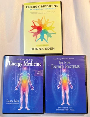 Energy Medicine- Systems- Donna Eden- 3 DVDs- viatlity-chakras-aura-free ship - Image 1 of 4