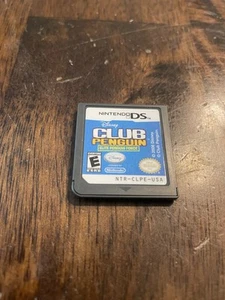 Club Penguin: Elite Penguin Force (Nintendo DS, 2008) solo carro, ¡probado! - Imagen 1 de 2