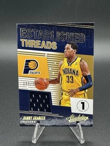 2018 Panini Absolute Memorabilia Established Threads /199 Danny Granger #ET-DGR - Picture 1 of 2