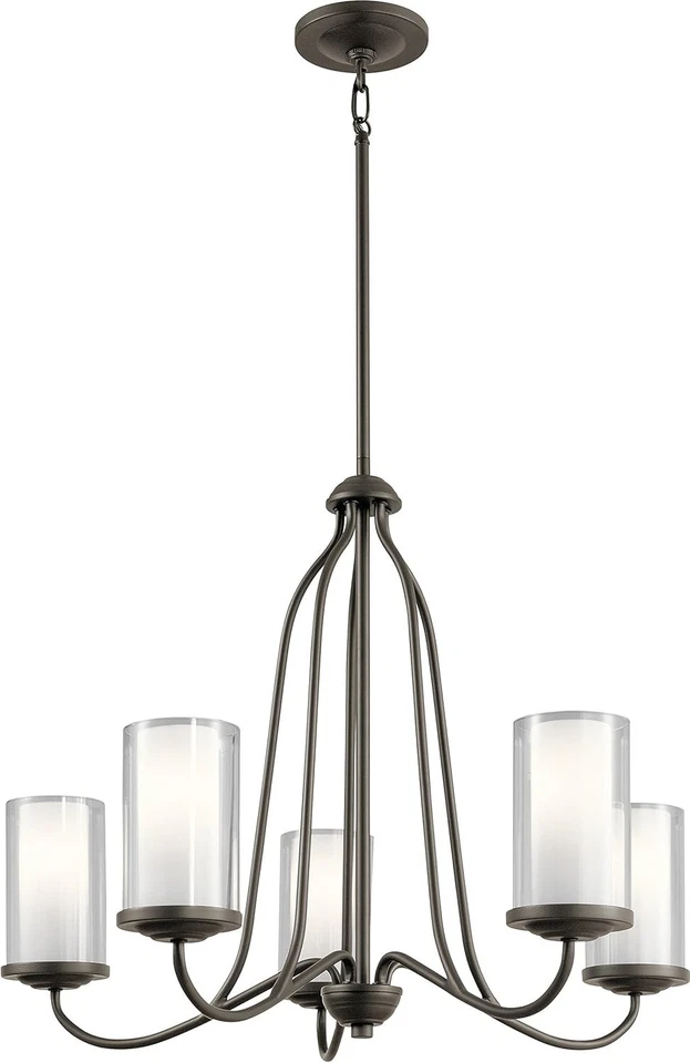 Kichler 44176OZ - 5 Light Chandelier from The Lorin Collection - Bronze - Image 1 of 1
