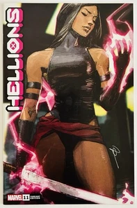 Hellions #11 Gerald Parel Exclusive Psylocke Trade Dress Variant 2021 X-Men - Picture 1 of 7